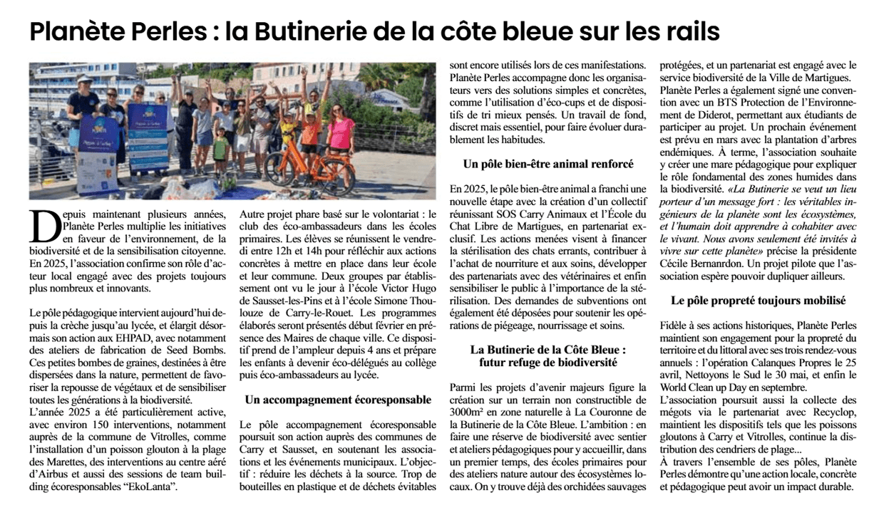 Journal Calanques Février 26